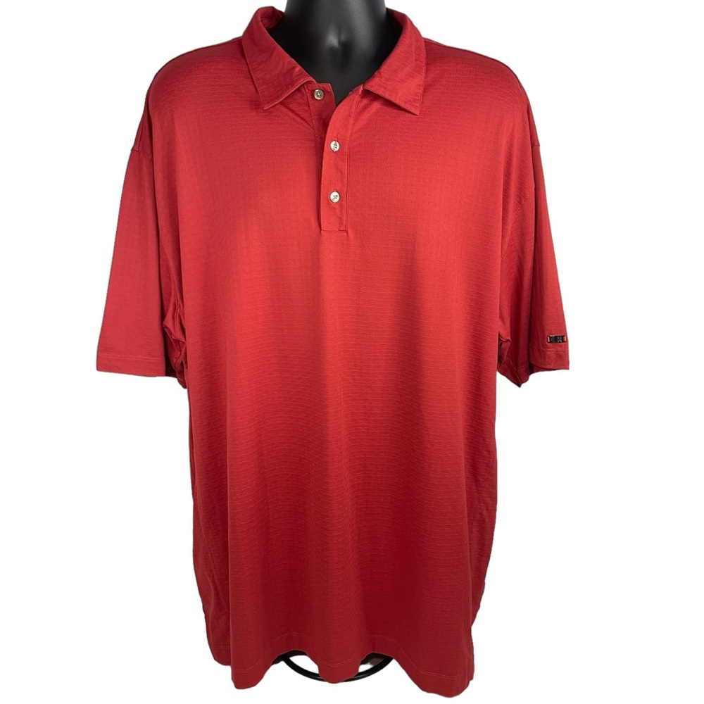 Nike Polo Tiger Woods Shirt Mens XXL 2XL Fit Dry Golf Performance Stretch